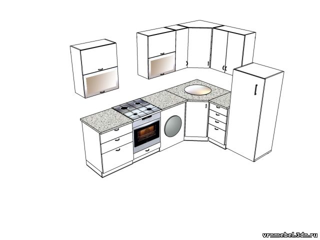 маленькая кухня